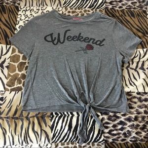 Gray Ragdoll crop top